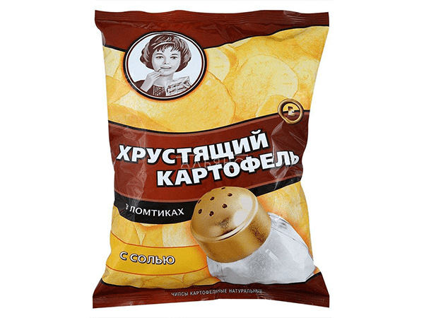 Картофельные чипсы "Девочка" 40 гр. в Коломне
