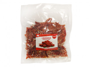 Оленина вяленая (строганина): Свинина вяленая (строганина)