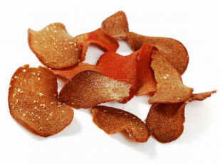 Деревенские гренки со вкусом Томат Спайси (Сурские): Ресторанные гренки с холодцом и хреном