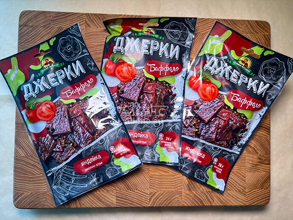 Джерки из индейки "Баффало" 45 гр. в Коломне
