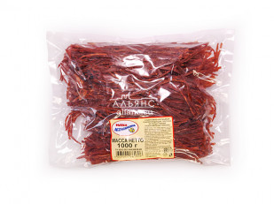 Снеки к пиву: Тунец паутинка с перцем