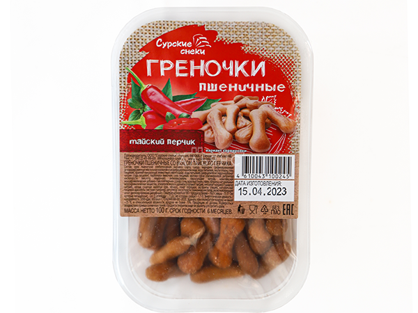 Сурские гренки Тайский перчик (100 гр) в Коломне