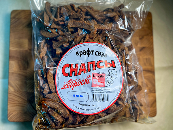 Снапсы хворост "Бекон" в Коломне