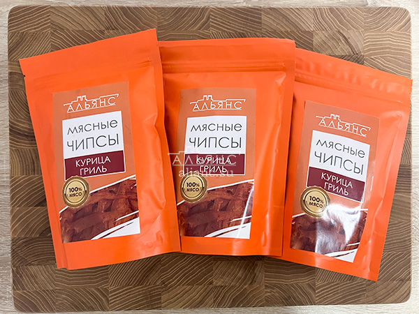 Мясо (АЛЬЯНС) вяленое курица "Гриль" 50 гр. в Коломне