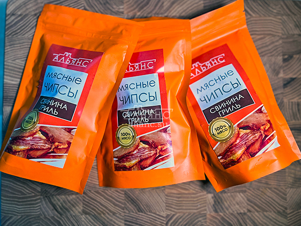 Мясо (АЛЬЯНС) вяленое свинина "Гриль" 50 гр. в Коломне