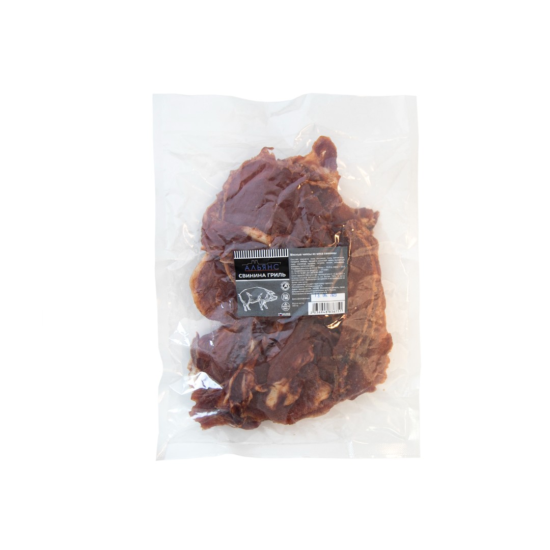 Мясо (АЛЬЯНС) вяленое свинина гриль (500гр) в Коломне