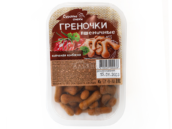 Сурские (ПШЕНИЧНЫЕ) Копченая колбаска (100 гр) в Коломне