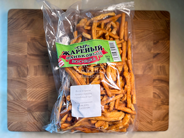 Жареный сыр "ВКУСНЯШКА" (Оливковый) 500гр. в Коломне