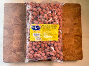 Вяленое мясо: Арахис в глазури со вкусом буженина с чесноком