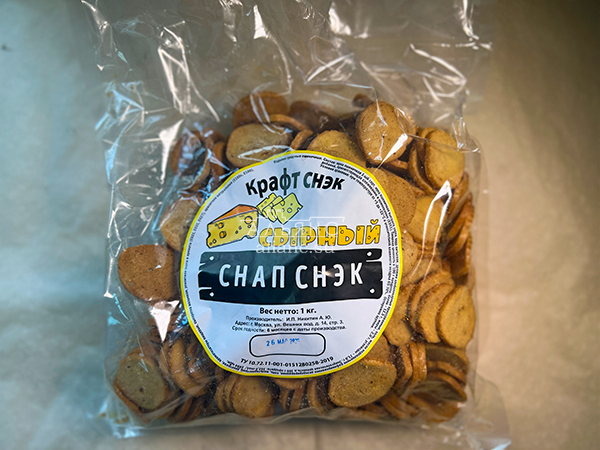 Снапсы ПШЕНИЧНЫЕ "Сыр" в Коломне