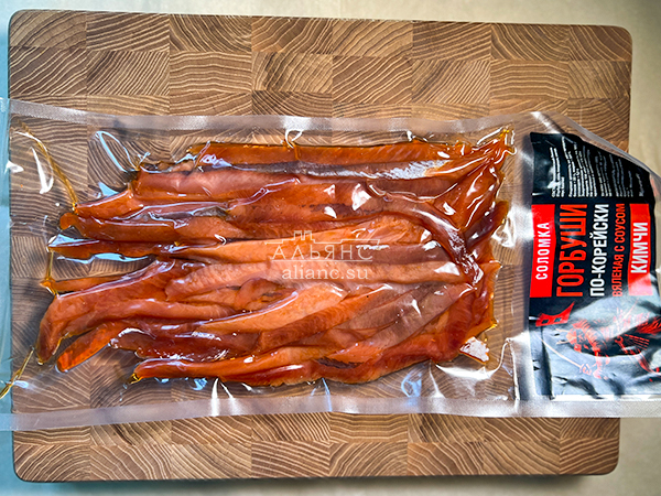 Горбуша соломка по-корейски в Коломне