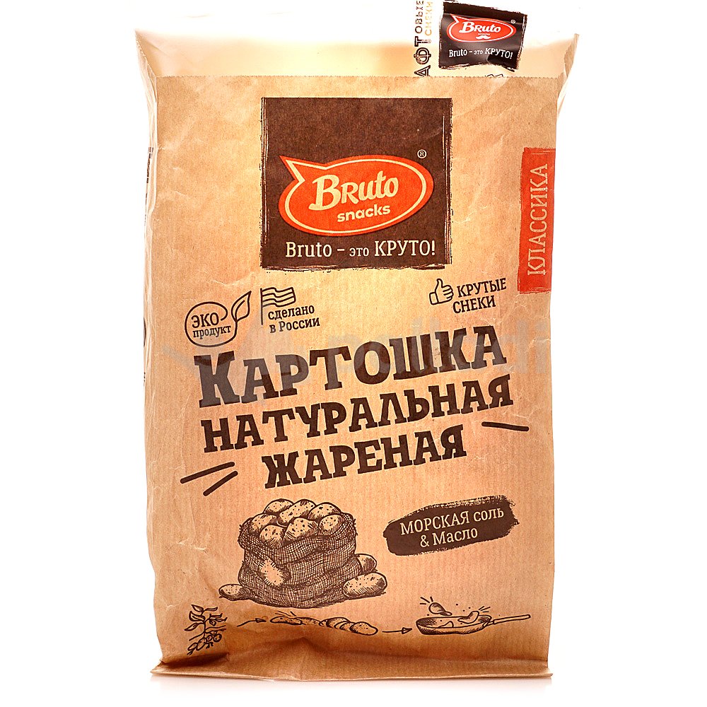 Картофель «Бруто» с солью 70 гр. в Коломне